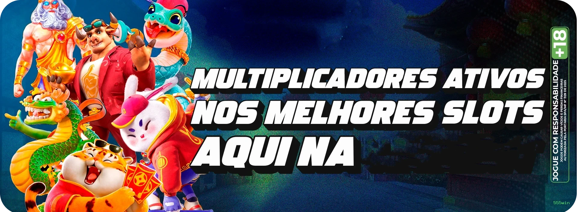 Slots com prêmios 555win